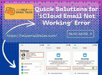 Quick Solutions for ‘icloud Email Not Working’ Error - Services: Other