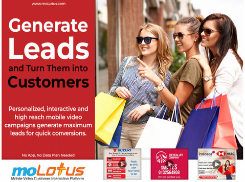 Solve Lead Generation Challenges with moLotus mobile ads - Останато