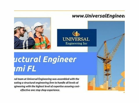 Universal Engineering – Trusted Structural Engineer in Miami - Останато