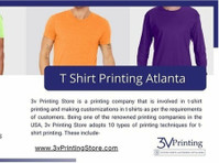 Premium T-shirt Printing Services in Atlanta - Pakaian/Asesoris