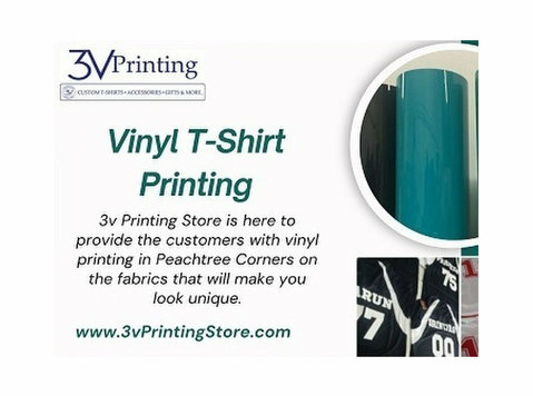 premium vinyl t-shirt printing at 3v printing Store - Clothing/Accessories