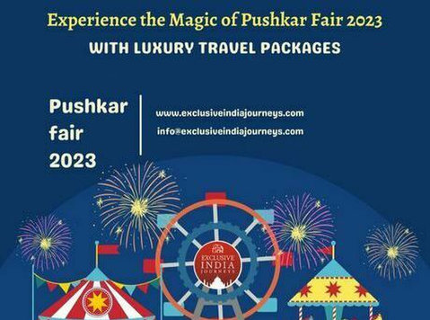 Experience the Magic of Pushkar Fair 2023 with Luxury Travel - 기타