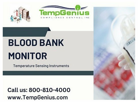 Cutting-edge Blood Bank Monitor by Tempgenius - Data/Internett