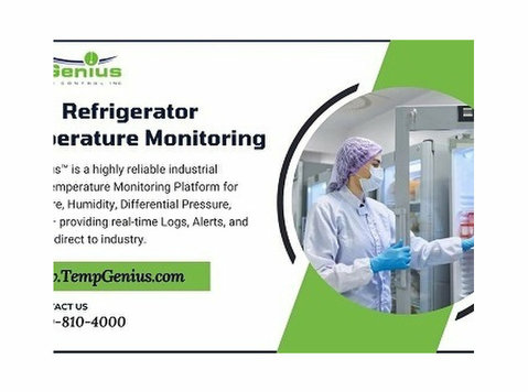 TempGenius Refrigerator Temperature Monitoring Solutions - 컴퓨터/인터넷