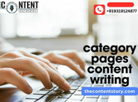 Category pages content writing - Altro