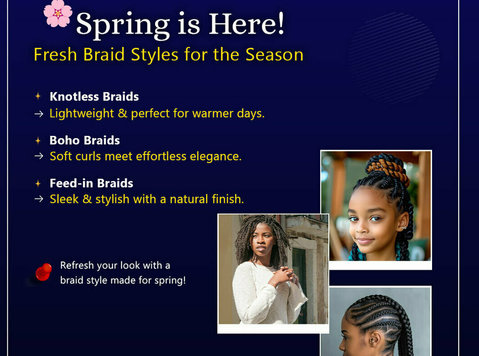 Best Box Braids for Kids | Bintou African Hair Braiding - Beauté