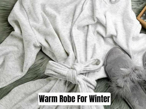 Stay Cozy with Our Warm Robes for Winter - Shop Now - Clothing/Accessories