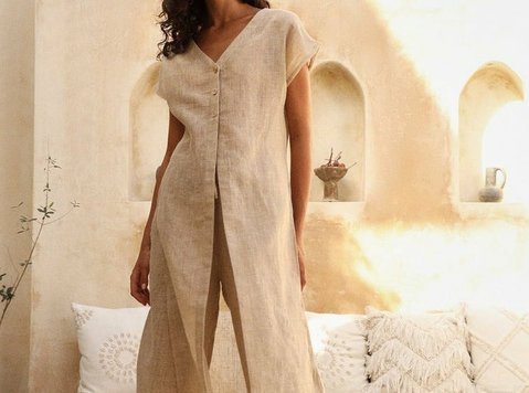 Elevate Your Wardrobe with an Organic Linen Co-ord Set – Sus - Облека/Аксесоари