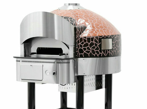 Rotating Gas Pizza Oven With Stand - Ilfornino® - Nábytek a spotřebiče