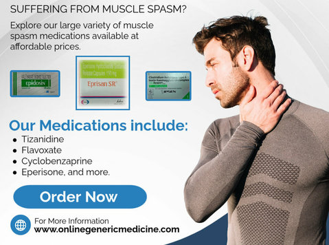 muscle spasm medication | Buy from Online Generic Medicine - Buy & Sell: Other