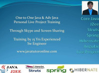Online Java Tutor | Java J2ee Training by 15 Yrs Exp Sw Pro - Autre