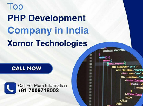 Xornor Technologies: India's Trusted Partner for Php Develop - الكمبيوتر/الإنترنت