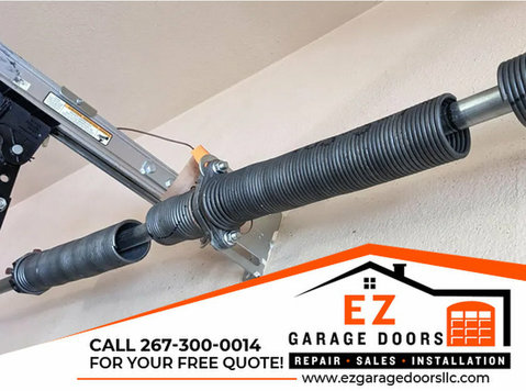 Restore Smooth Operation with Garage Door Spring Replacement - 物业/维修