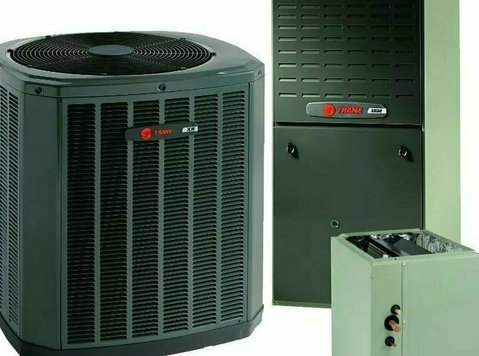 Trane 5 Ton 14.3 Seer2 Ac System, 80% Afue 100000 Btu Gas Fu - Elektronik