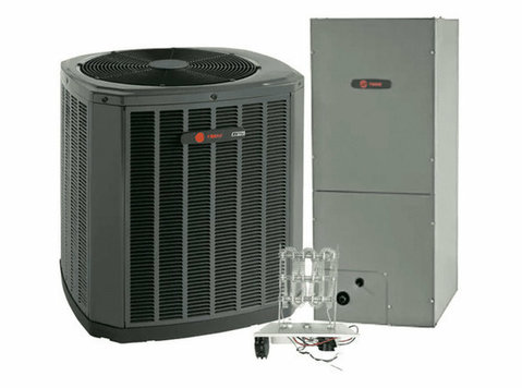 Trane 5 Ton Seer2 A/c, Air Handler, Heater. - Elektronica