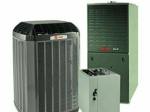 5 Ton Trane 15.2 Seer2 80% Afue 100000 Btu Gas System - Möbel/Haushaltsgeräte