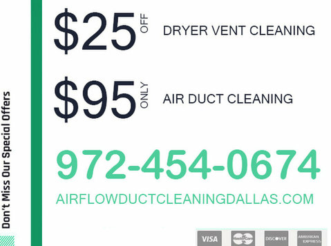 Air Flow Duct Cleaning Dallas - نظافت