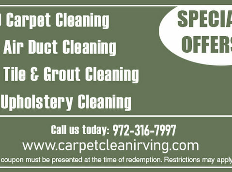 Carpet Cleaning Irving Tx - Limpeza