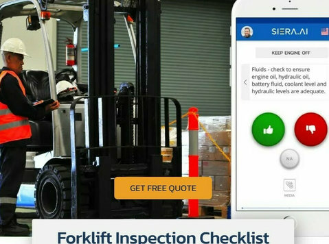 Forklift Inspection Checklist - Siera.ai - Ostatní