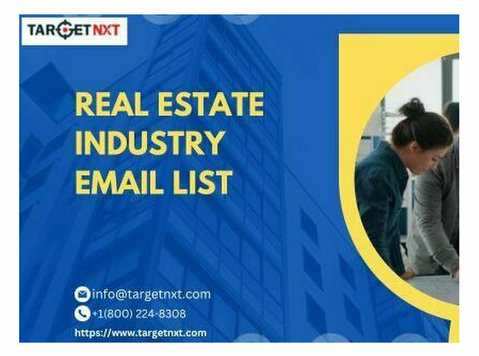 Who is the best provider of real estate industry email list? - Services: Other
