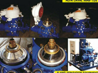 Recond. Alfa Laval industrial centrifuge separator spares - Rengøring
