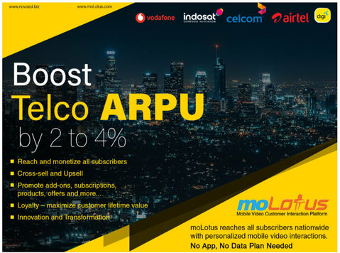 ARPU uplift made easy with molotus Gsm-based mobile tech - غيرها