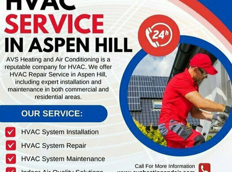 Commercial Ac Contractors in Aspen Hill - Household/Repair