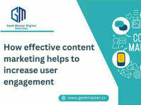 Content Marketing Helps to Increase User Engagement - Services: Other