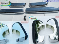 Mercedes Pagode W113 bumpers with over rider (1963 -1971) - Mobil/Sepeda Motor