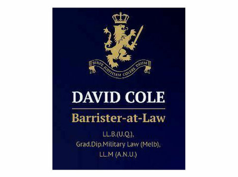David Cole Barrister at Law - Abogados