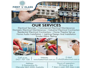 First Class Electrical Contracting in Toowoomba - RTV i AGD