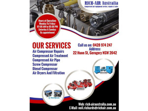 RICH-AIR Australia | Compressed air pipe in Albury - Business & Networking