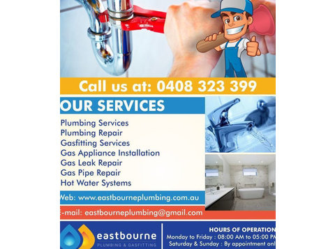 Eastbourne Plumbing & Gasfitting - Plumbers & Heating