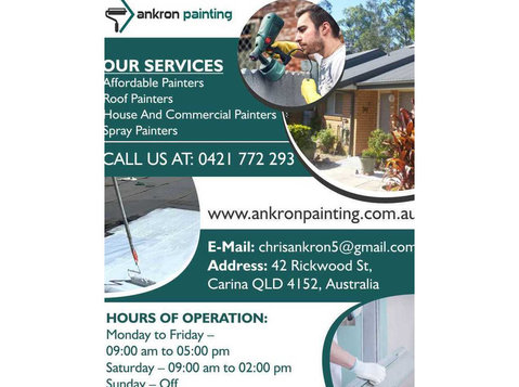 House Painter Brisbane | Ankron Pty Ltd - Pintores y decoradores