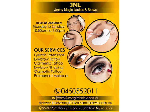 Eyebrows Sydney | Jenny Magic Lashes and Brows - Wellness & Beauty