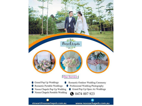 Best Outdoor Wedding Ceremony Sunshine Coast | Noosa Chapels - Conference & Event Organisers