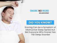 Snore No More Melbourne (1) - Dentists