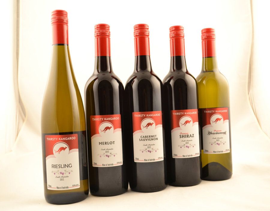 Thirsty kangaroo wines Vin Melbourne, Australie Food & Drink