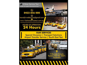 13Silver Service Taxi | Bacchus Marsh taxi in Melbourne - Такси