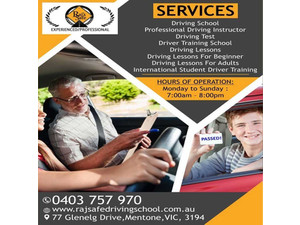 Raj's Safe Driving School | Best driving instructor Ormond - ڈرائیونگ اسکول، انسٹرکٹر اور لیسن