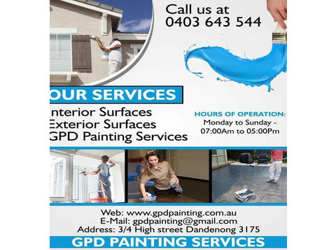 Gpd painting services - Painters & Decorators