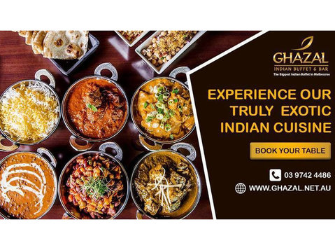 Ghazal Indian Buffet & Bar - Restaurantes