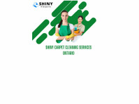 Shiny Carpet Cleaning Services Ontario (1) - Siivoojat ja siivouspalvelut