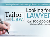 Best Mississauga child custody lawyers - Tailor Law (1) - Адвокати и адвокатски дружества