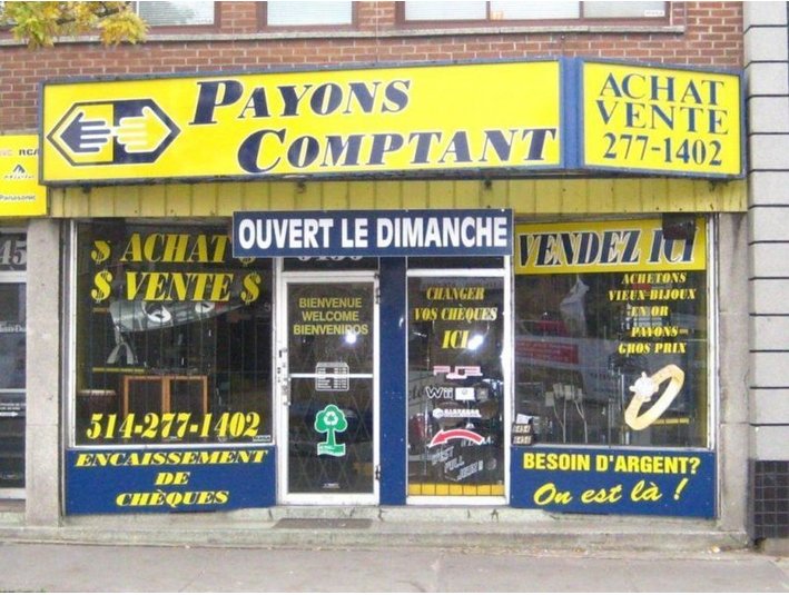 Payons Comptant St-Laurent - Asesores fiscales