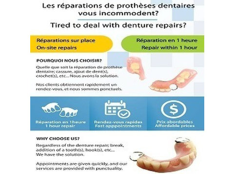 Denturologistes Cartierville - Zahnärzte