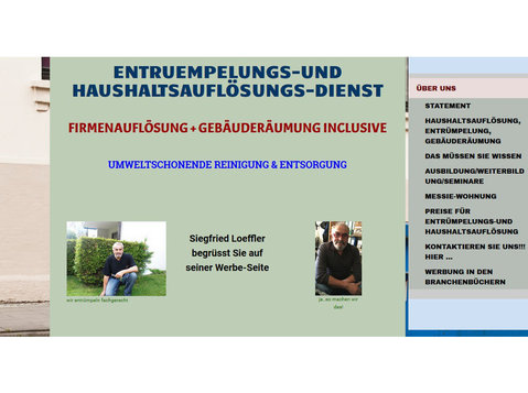 Entrümpelungs-Dienst - Cleaners & Cleaning services