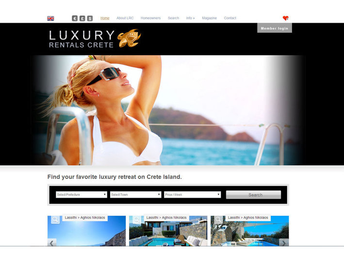 Luxury Rentals Crete - چھٹیوں کے لئے کراۓ پر