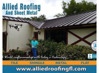 Allied Roofing & Sheet Metal (7) - Cobertura de telhados e Empreiteiros