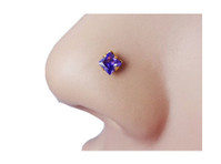 Gold Nose Pin - Panjab Jewelry - Jewellery